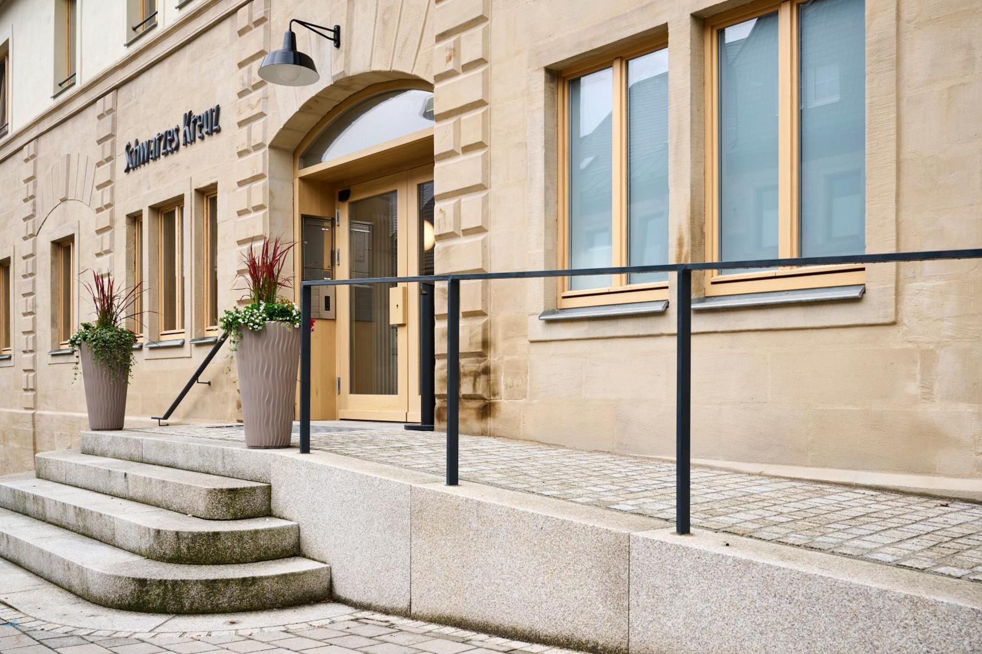 Schwarzes Kreuz Gasthaus Pension Teuschnitz 外观 照片